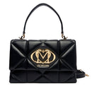 Borsa Donna a Mano con Tracolla LOVE MOSCHINO linea Embossed Trapuntata Nera