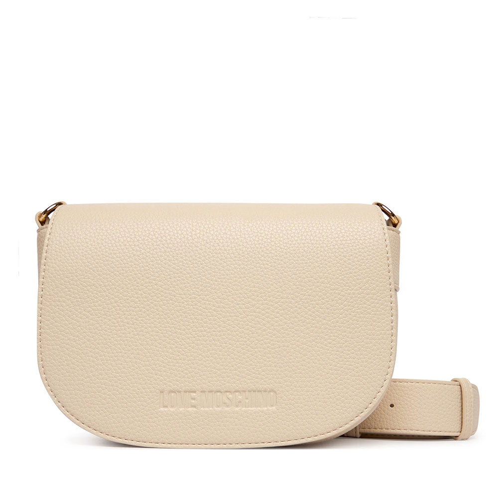 Borsa Donna a Tracolla LOVE MOSCHINO linea Giant Logo Avorio