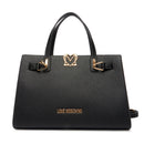 Borsa Donna a Mano LOVE MOSCHINO linea Soft Sculpt Nera