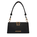 Borsa Donna a Spalla LOVE MOSCHINO linea Soft Sculpt Nera