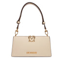 Borsa Donna a Spalla LOVE MOSCHINO linea Soft Sculpt Avorio