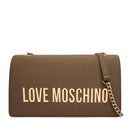 Borsa Donna a Spalla e a Tracolla LOVE MOSCHINO linea Bold Bag color Fango