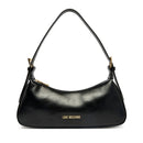 Borsa Donna a Spalla LOVE MOSCHINO in Ecopelle Soft Nero e Oro