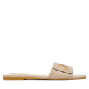 Ciabatte Donna Flat LIU JO Sandy 03 in Pelle Beige