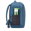 Zaino da Viaggio Underseat con Sacca Sottovuoto RONCATO linea Wanderline in Tessuto Gommato Blu Notte