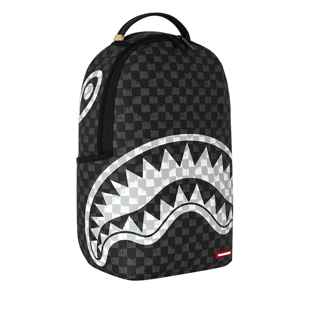 Zaino Unisex SPRAYGROUND stampa Black and White Drip Check
