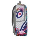 Zaino Unisex SPRAYGROUND stampa Cream Flowering Jungle Shark DLXSV