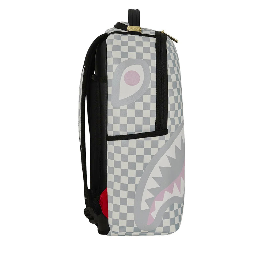 Unisex Rucksack SPRAYGROUND Cream Check Unfinished Shark DLXSV