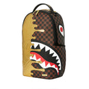 Zaino Unisex SPRAYGROUND stampa Sharks in Paris Gold Drip