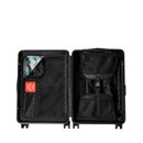 Trolley Cabina Rigido 4 Ruote SPRAYGROUND stampa Sharks in Paris WTF Bubble Brown Check