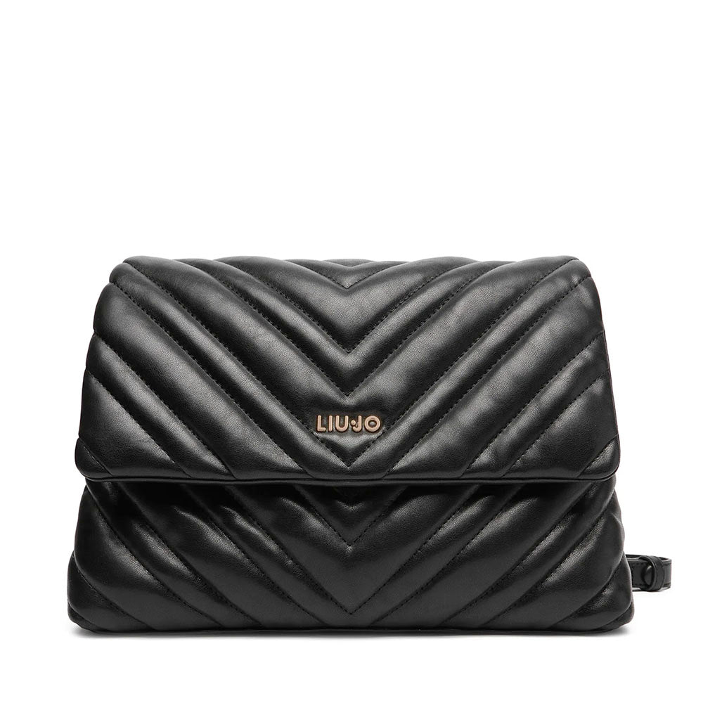 Borsa Donna a Spalla LIU JO Matelassè Nera