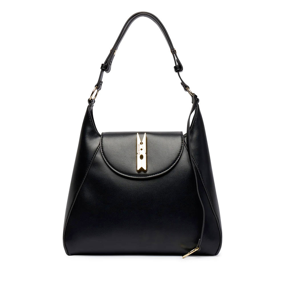Hobo Bag Donna LOVE MOSCHINO linea Pinned Love Nero