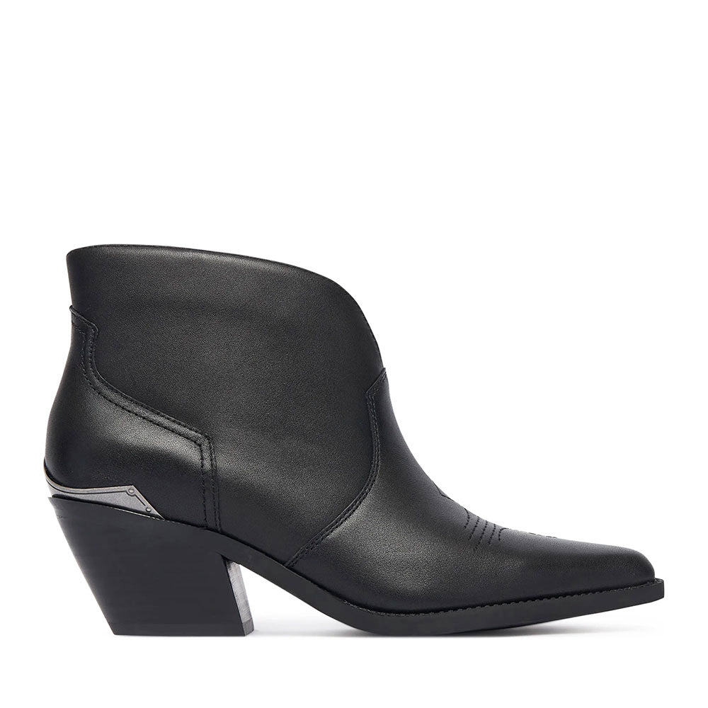 Stivaletti Donna Modello Texano LIU JO linea Austin 03 in Pelle Nera