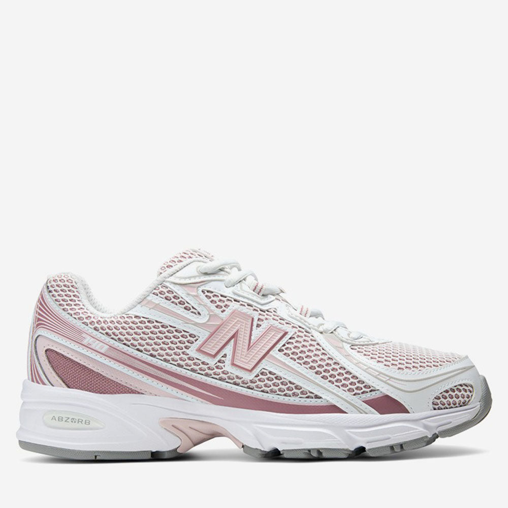 Sneakers Running NEW BALANCE 740 in Tessuto Sintetico e Mesh colore Rosewood White