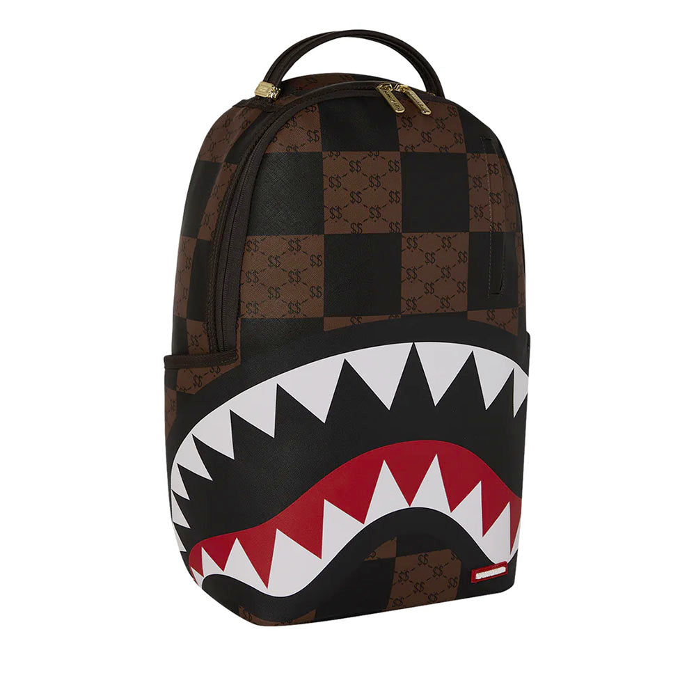 Zaino Unisex SPRAYGROUND stampa Enlarged Checks Paris