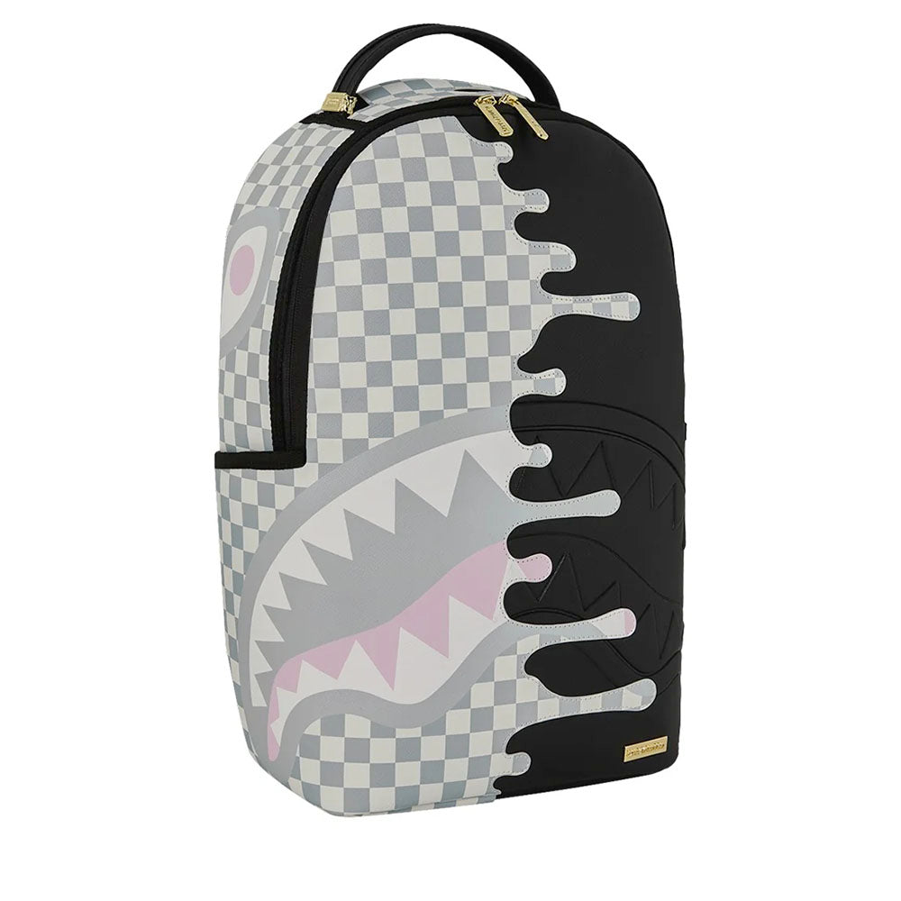 Unisex Rucksack SPRAYGROUND Cream Check Unfinished Shark DLXSV