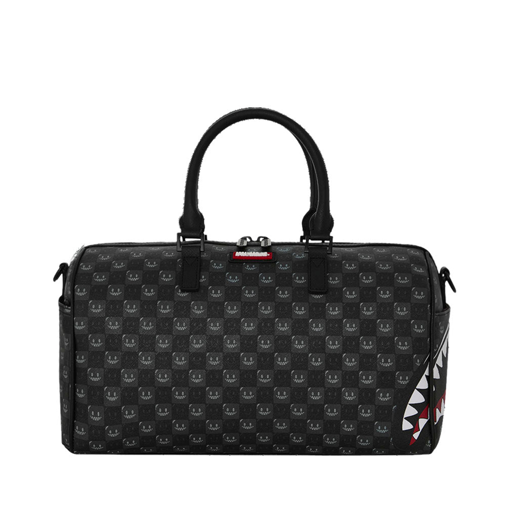 Bauletto Unisex SPRAYGROUND stampa Sharks in Paris WTF Bubbly Black Check