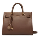 Borsa Donna a Mano Media LIU JO in Ecopelle Bottalata Marrone Scuro