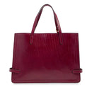 Shopping Bag Donna THE BRIDGE linea Monica in Pelle Rosso Barolo