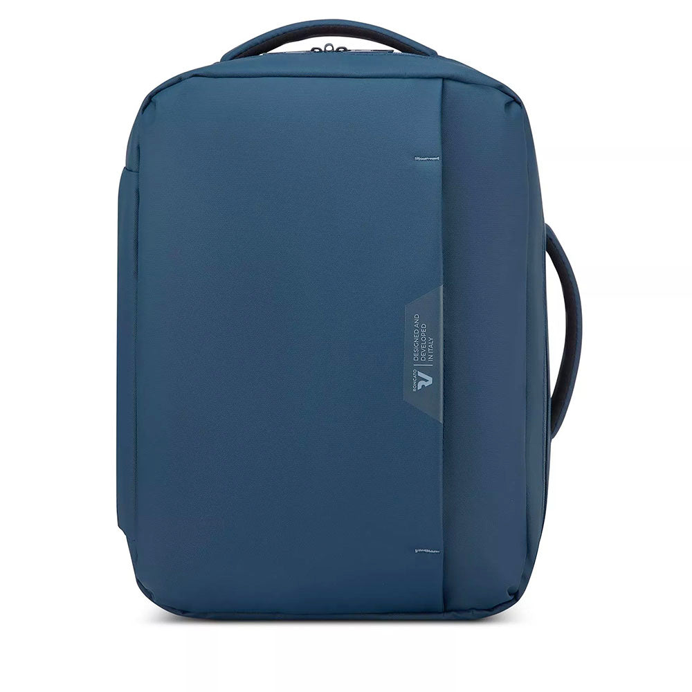 Zaino da Viaggio Underseat Small RONCATO linea Wanderline in Tessuto Gommato Blu Notte