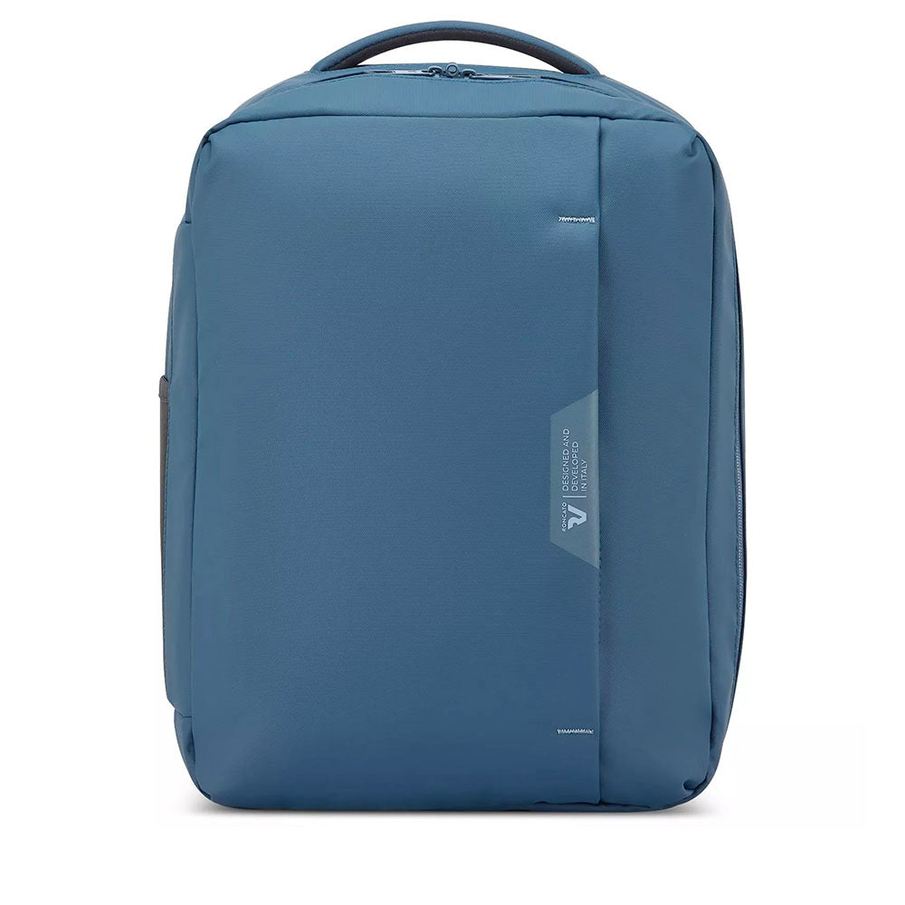 Zaino da Viaggio Underseat con Sacca Sottovuoto RONCATO linea Wanderline in Tessuto Gommato Blu Notte