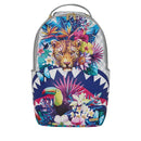 Zaino Unisex SPRAYGROUND stampa Cream Flowering Jungle Shark DLXSV