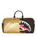 Borsone Weekend SPRAYGROUND stampa Sharks in Paris Gold Drip