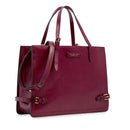 Shopping Bag Donna THE BRIDGE linea Monica in Pelle Rosso Barolo