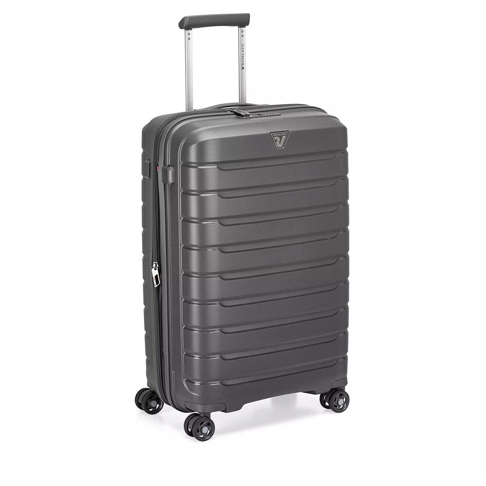 Trolley Rigido Medio Espandibile 4 Ruote RONCATO Linea B-Flying colore Antracite