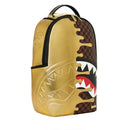 Zaino Unisex SPRAYGROUND stampa Sharks in Paris Gold Drip