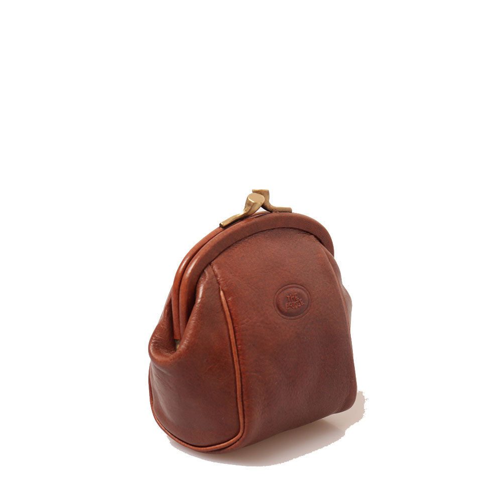 Portamonete Donna THE BRIDGE linea Story in Pelle Marrone