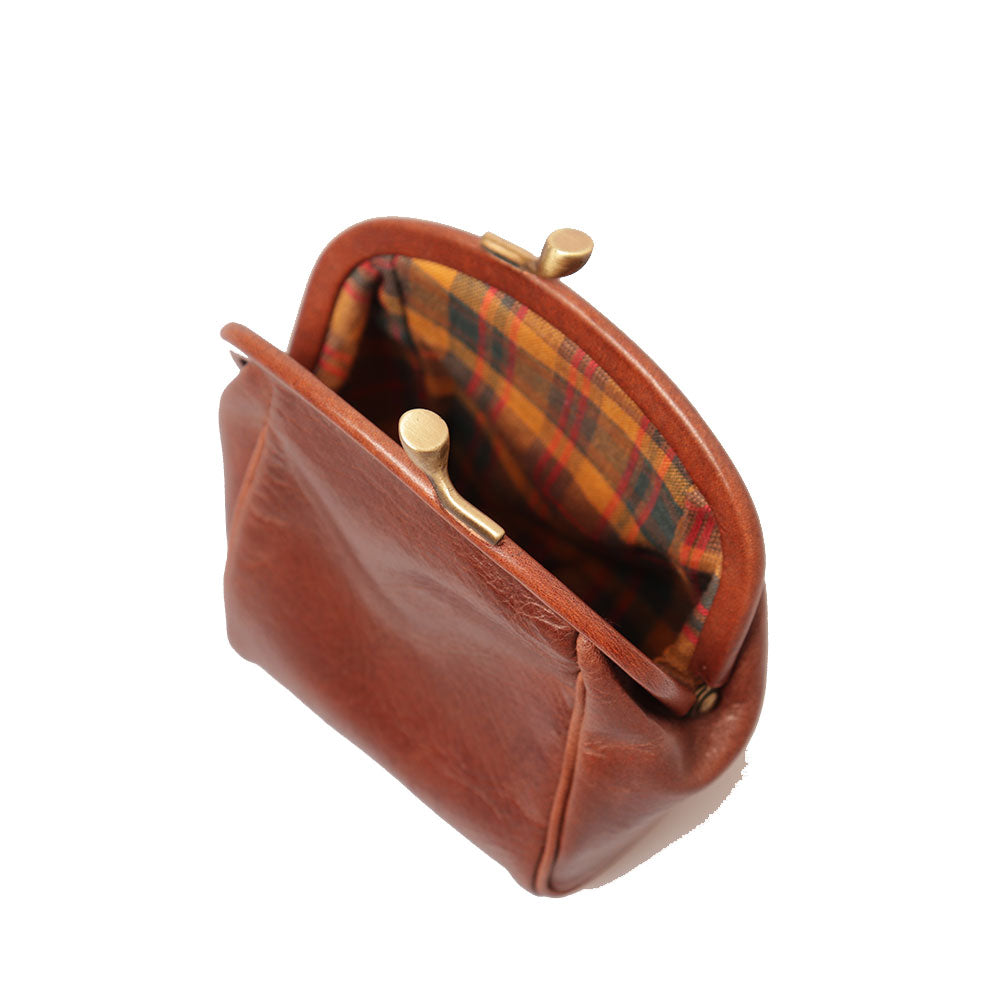 Portamonete Donna THE BRIDGE linea Story in Pelle Marrone