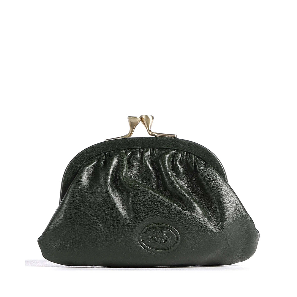 Portamonete Donna THE BRIDGE linea Story in Pelle Verde Inglese