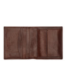 Portafoglio Uomo Verticale con Portamonete THE BRIDGE In Pelle Marrone linea Story