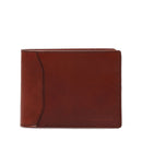 Portafoglio Uomo con Portamonete con Zip THE BRIDGE linea Filippo in Pelle Marrone