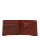 Portafoglio Uomo con Portamonete con Zip THE BRIDGE linea Filippo in Pelle Marrone