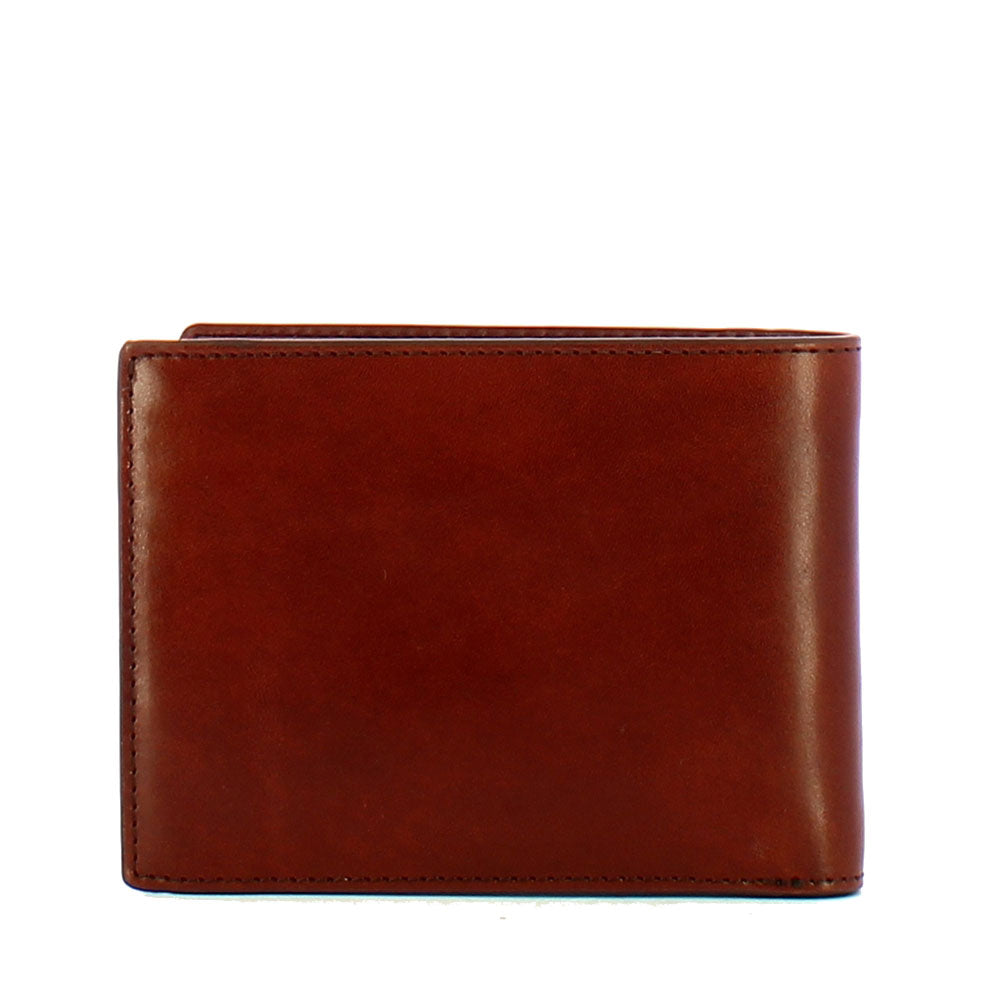 Portafoglio Uomo con Portamonete THE BRIDGE linea Filippo in Pelle Marrone