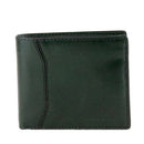Herrenbrieftasche mit Münzfach THE BRIDGE Filippo Line aus grünem Leder