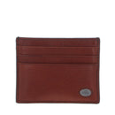 Portatessere Uomo THE BRIDGE linea Fabio in Pelle Marrone