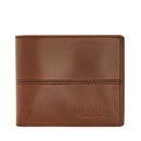 Portafoglio Uomo Piccolo con Portamonete THE BRIDGE linea Vespucci in Pelle Marrone