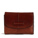 THE BRIDGE ELISABETTA LINIE
Mittlere Damenbrieftasche mit Knopf aus braunem Leder