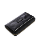 Portafoglio Donna Zip Around THE BRIDGE linea Elisabetta in Pelle Nera