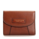 Portafoglio Donna con Bottone e Polsiera THE BRIDGE in Pelle Marrone linea Camilla