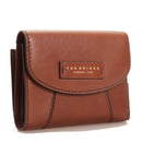 Portafoglio Donna con Bottone e Polsiera THE BRIDGE in Pelle Marrone linea Camilla