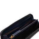 Portafoglio Donna Zip Around THE BRIDGE linea Story in Pelle Blu Cobalto