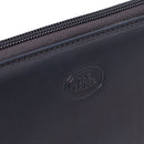 Portafoglio Donna Zip Around THE BRIDGE linea Story in Pelle Blu Cobalto