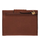 Portafoglio Donna Piccolo con Bottone THE BRIDGE linea Bice Marrone