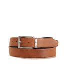 Cintura Uomo Double Face h 3,5 cm THE BRIDGE linea Brunelleschi in Pelle Marrone e Nera 110cm