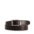 Cintura Uomo Double Face h 3,5 cm THE BRIDGE linea Brunelleschi in Pelle Marrone e Nera 110cm