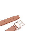 Double Face Herrengürtel THE BRIDGE aus braunem und schwarzem Leder 110 cm Brunelleschi-Linie